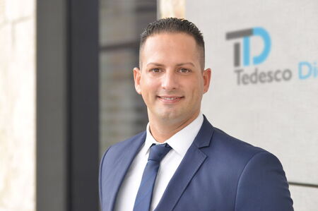 Alessandro Tedesco und Team